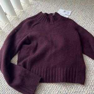 Vince cashmere cropped sweater xs